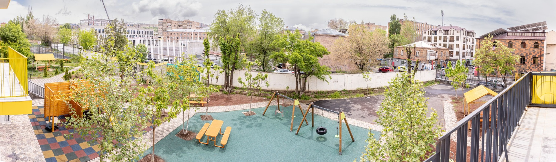 Yard panorama